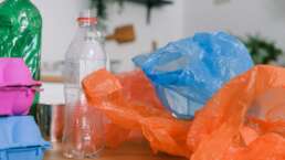 ways to reduce your plastic waste - plastic waste containing bottles and bags